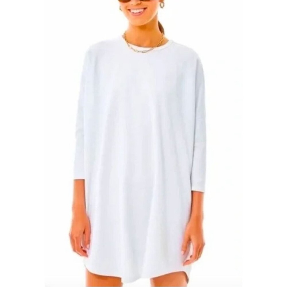 TUCKERNUCK- Pomander Place White Sweatshirt Dress